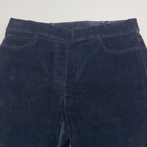 RAFAELLA Women’s 6 Black Pull On Corduroy Ankle Pant